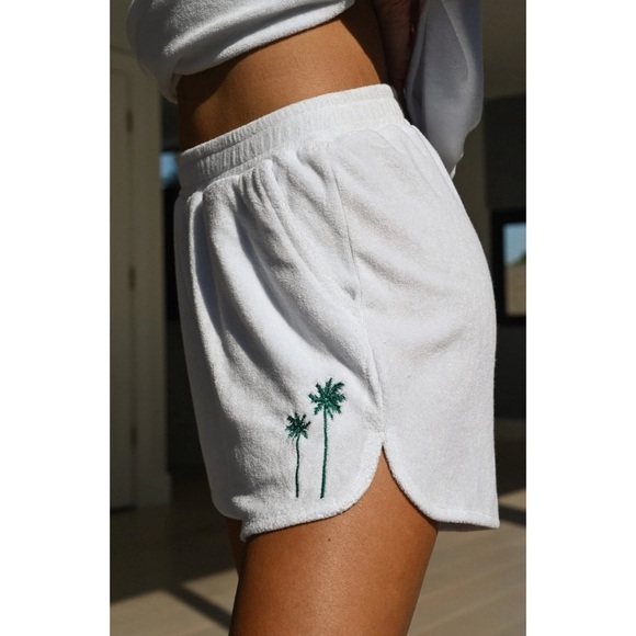 Yllw The Label Out Of Office Terry Shorts Small - Picture 2 of 6